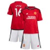 Officiële Voetbalshirt + Korte Broek Manchester United Amad 16 Thuis 2023-24 - Kids